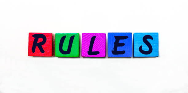 istock The word RULES is written on colored cubes on a light table 1341702138