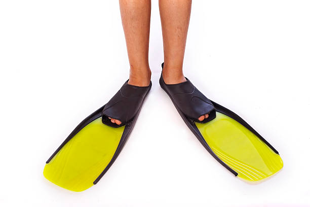 istock Swim fins 134171478