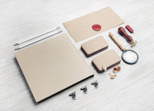 istock Vintage stationery template 1341721443