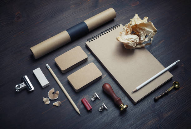 istock Vintage corporate stationery 1341721682
