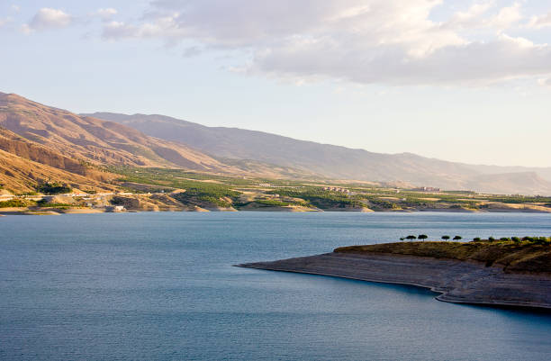 kömürhan komurhan bridge between malatya and elazığ on Euphrates dam bridge