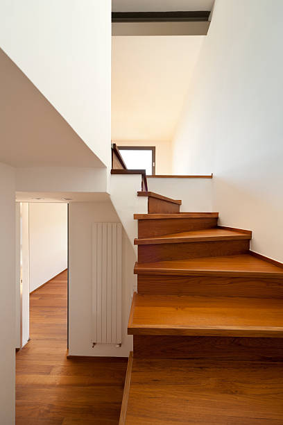 istock passage and wooden staircase 134173614