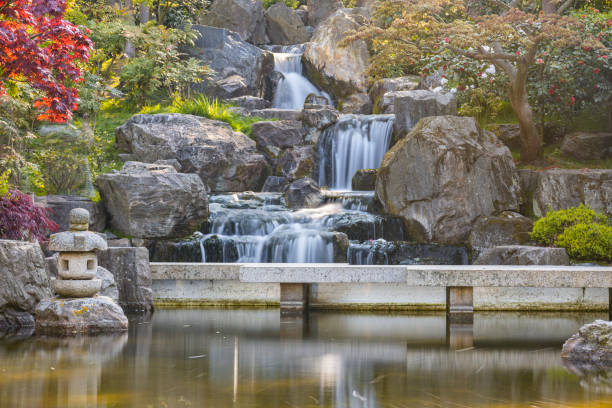 istock Long exposure of a small waterfall 1341736171
