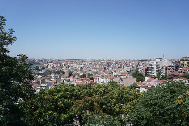 istock crooked urbanization, cramped houses 1341739800