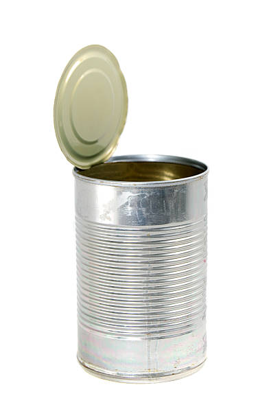 istock empty metal food can with top 134175077