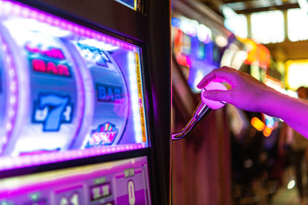 istock One Handed Bandit Slot Machine Spin 1341751250