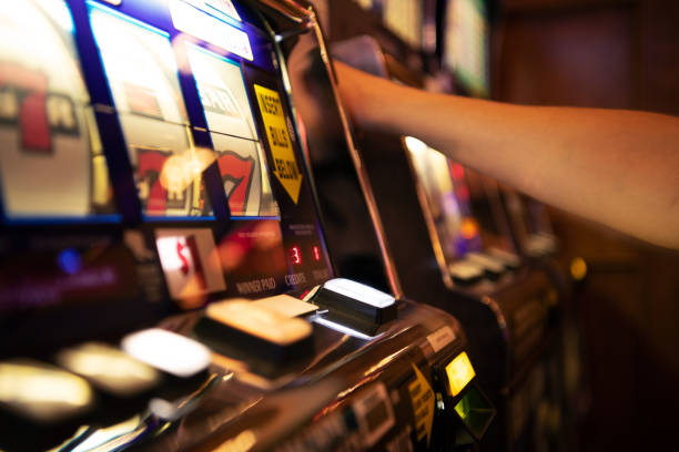 istock Casino Slot Machine Game 1341751344
