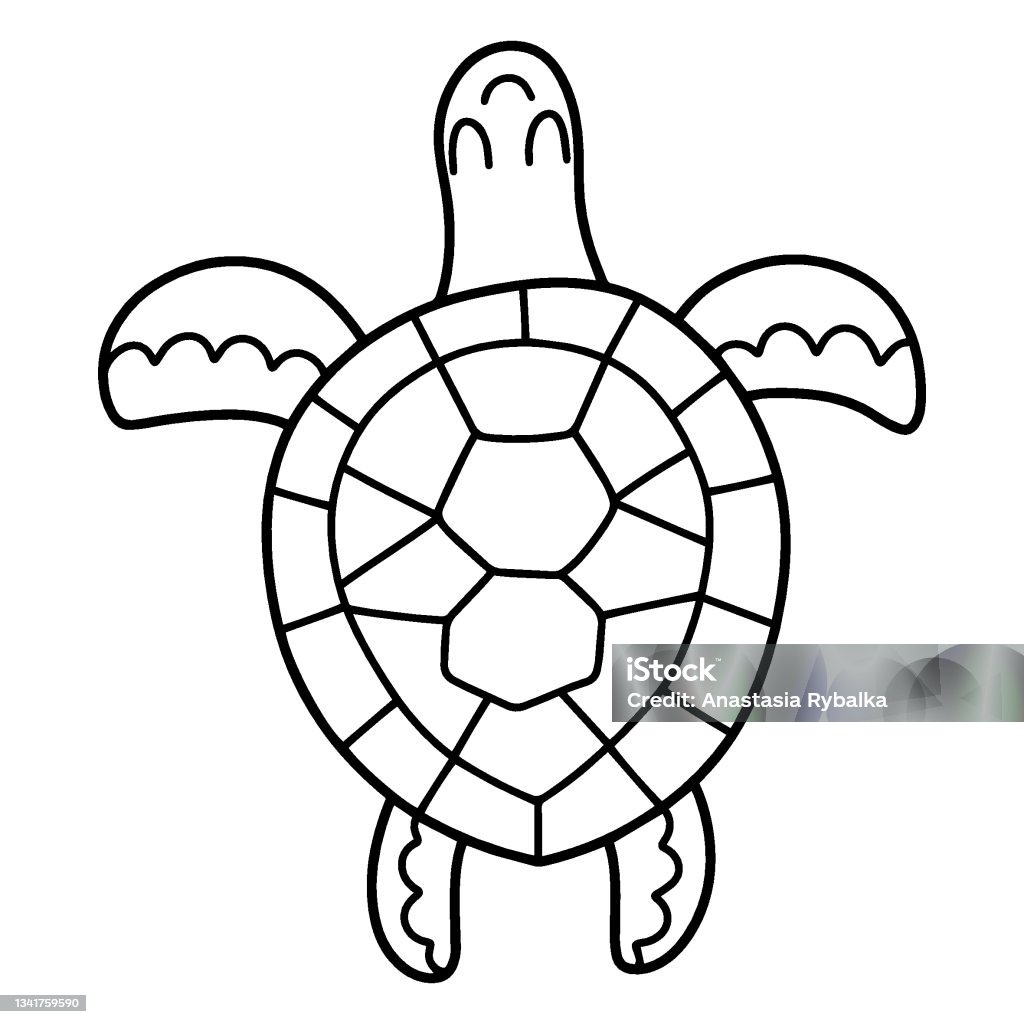 Szczęśliwa żółw ręcznie rysowana ilustracja wektorowa - Grafika wektorowa royalty-free (Antropomorficzna buźka) Szczęśliwa żółw ręcznie rysowana ilustracja wektorowa - Grafika wektorowa royalty-free (Antropomorficzna buźka)