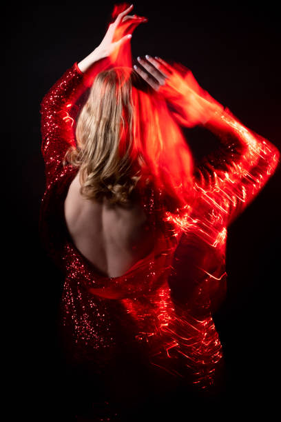 istock festive energy backview sensual woman dancing 1341761030