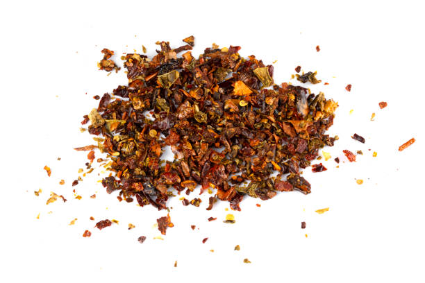 istock A mixture of seasonings scattered on a white background 1341761663