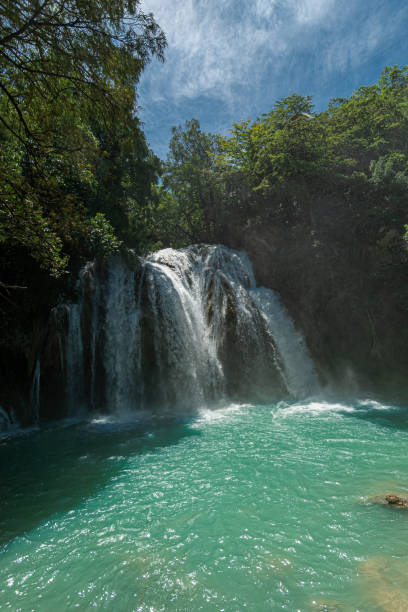 istock Angel Wing waterfall in Chiapas, Mexico 1341761933