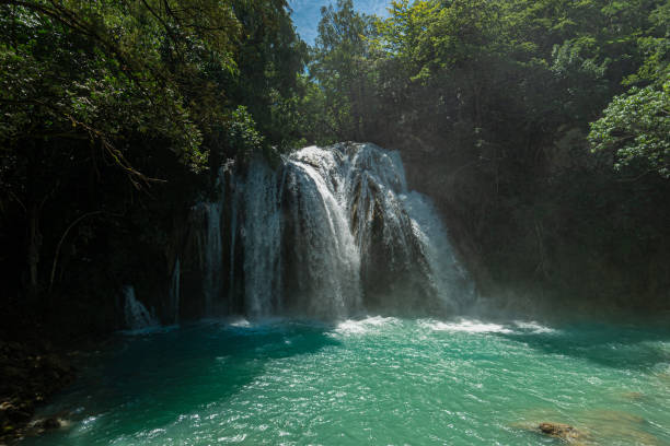 istock Angel Wing waterfall in Chiapas, Mexico 1341762076