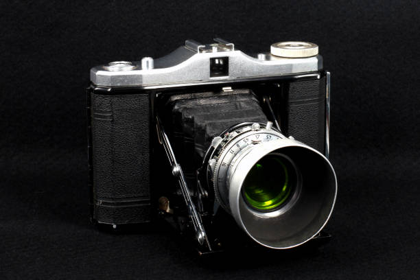 A German vintage Zeiss Ikon Nettar bellows type camera
