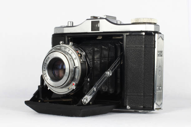 istock A German vintage Zeiss Ikon Nettar bellows type camera 1341769028