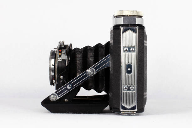 A German vintage Zeiss Ikon Nettar bellows type camera