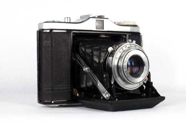 istock A German vintage Zeiss Ikon Nettar bellows type camera 1341769038