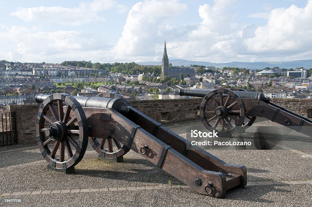 Old Kanonen in Londonderry - Lizenzfrei Londonderry Stock-Foto