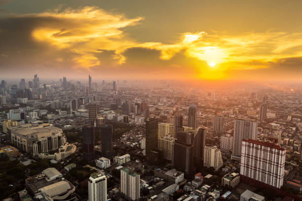 istock Aerial view of Bangkok 1341774987