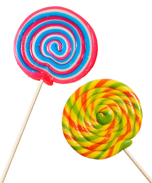 istock retro style colorful round shape lollipop 134177805