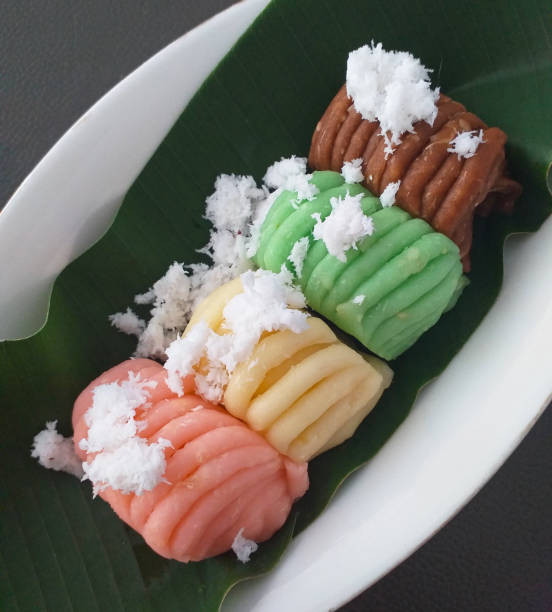 Indonesian Desserts - Getuk or Gethuk