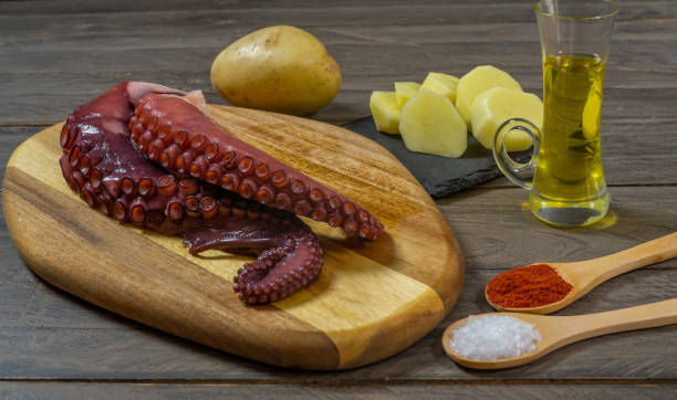 istock Galician octopus typical Spanish food 1341786817