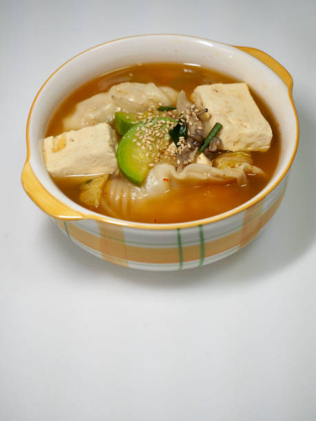 istock Asian traditional food dumpling soup 1341792892