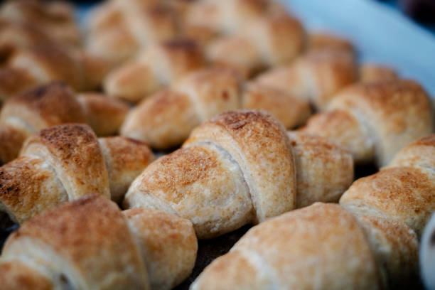 homemade wholewheat croissant