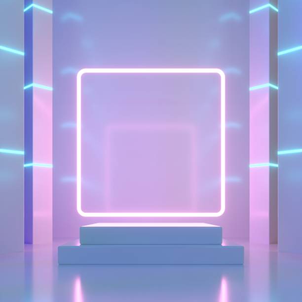istock Abstract background. mock up scene for product display. 3d render 1341800147