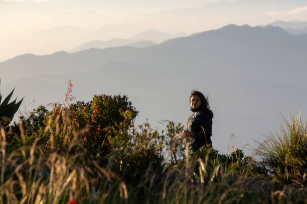 istock Woman enjoying the view 1341806914