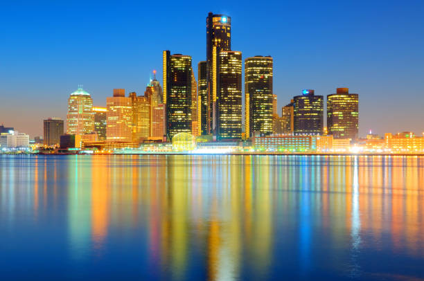 istock Detroit Cityscape / Skyline 134181017