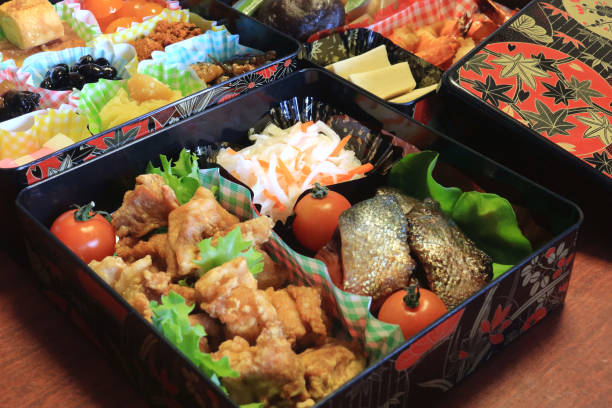 istock Handmade Japanese traditional New Year’s dish. 1341810347