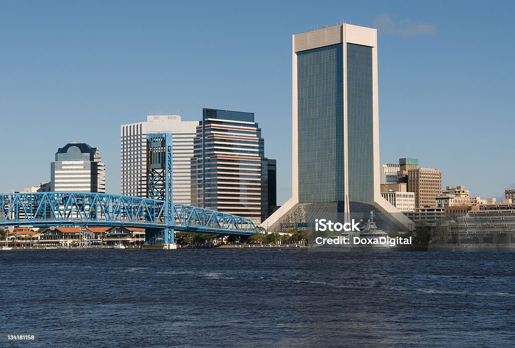 Джэксонвилл, штат Флорида - Стоковые фото Main Street Bridge роялти-фри