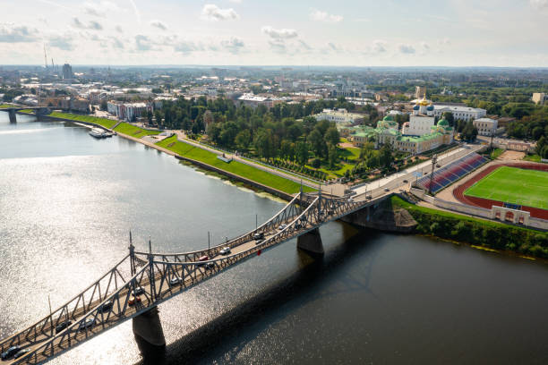 istock Bird's eye view of Tver 1341815307