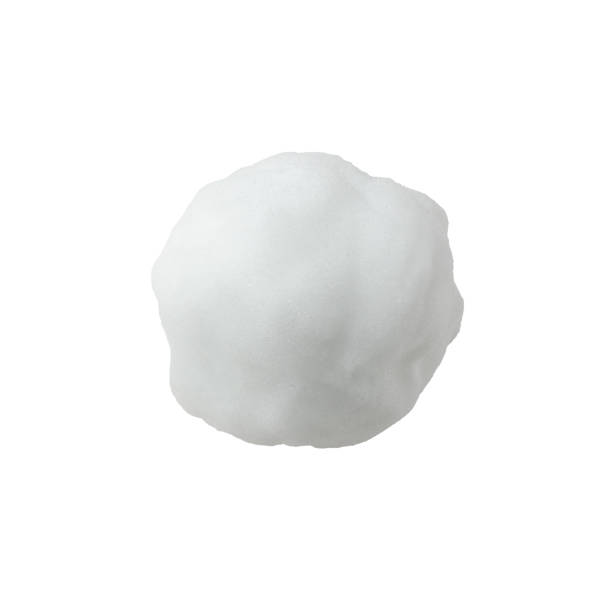 istock round snowball isolated on white background 1341816549