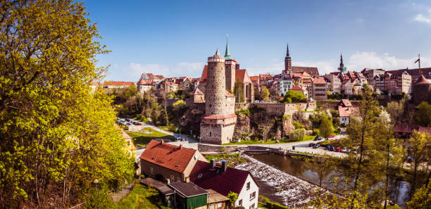 Panorama of Bautzen in Saxony
