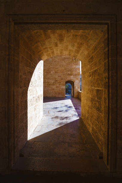 istock Torres de Serrano towers arch in Valencia 1341818431
