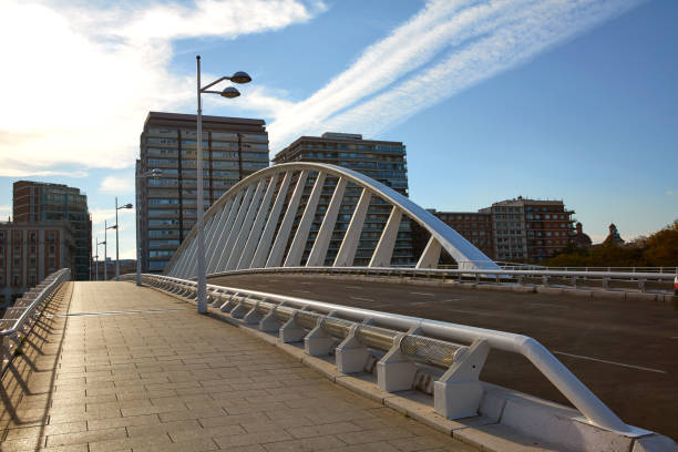 istock Valencia Alameda exhibition bridge on Turia 1341820631