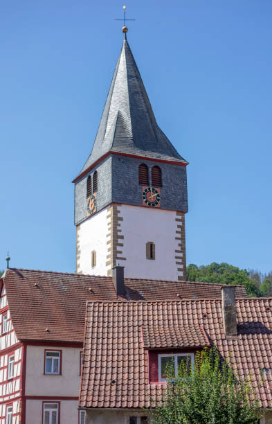 istock Steeple in Niedernhall 1341823041