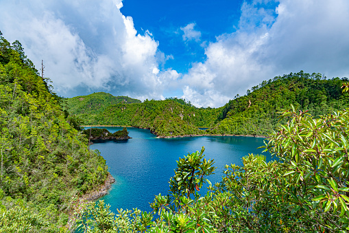 Laguna de Montebello en Chiapas, México photo