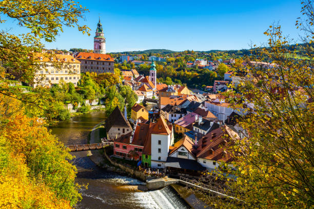 istock View of Cesky Krumlov 1341826136