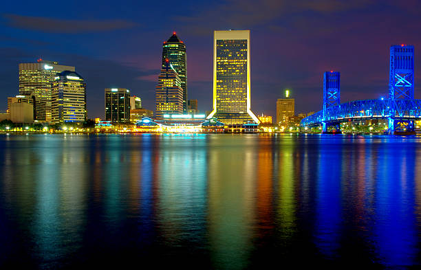 Jacksonville from across St Johns River