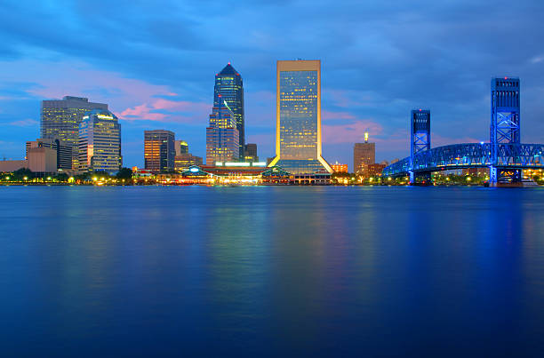 istock Panoramic view of the Jacksonville cityscape 134182946