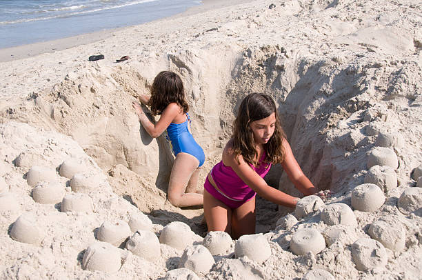 istock Girls in a Hole 134183013
