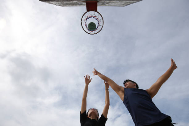 istock Pick-up Basketball 1341832128