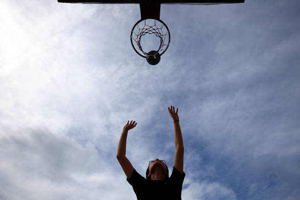istock Pick-up Basketball 1341832187
