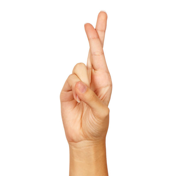 istock american sign language letter r 1341834779