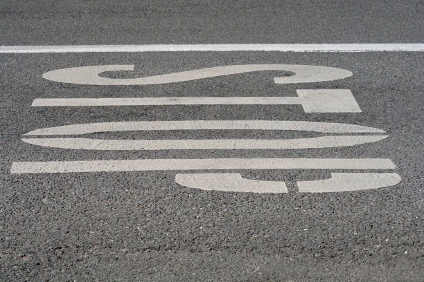 istock Asphalt road detail 1341836343