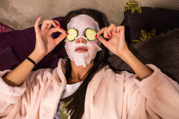 istock Beauty treatment at home 1341836375