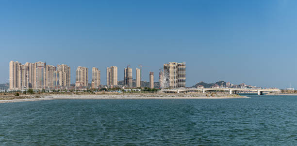 istock Urban architecture by the sea 1341841636