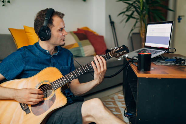 istock Music is his passion, and he is very dedicated to it 1341844336